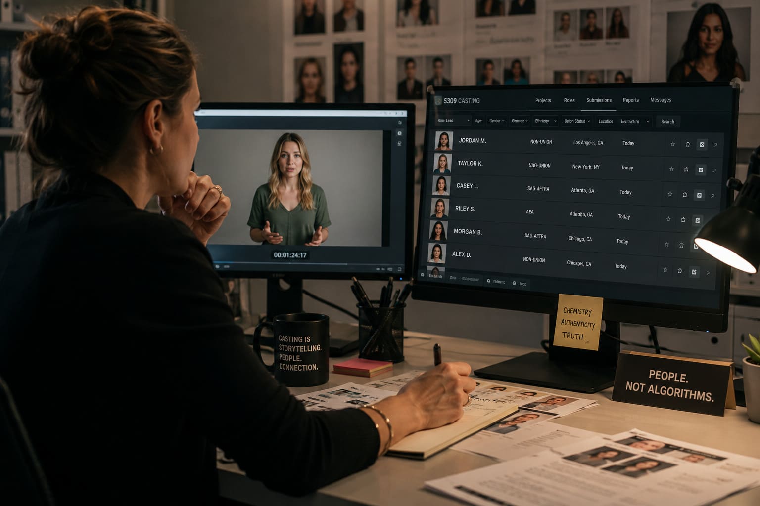 Beyond the Self-Tape: What AI & Automation Can (and Can’t) Do in Principal Casting