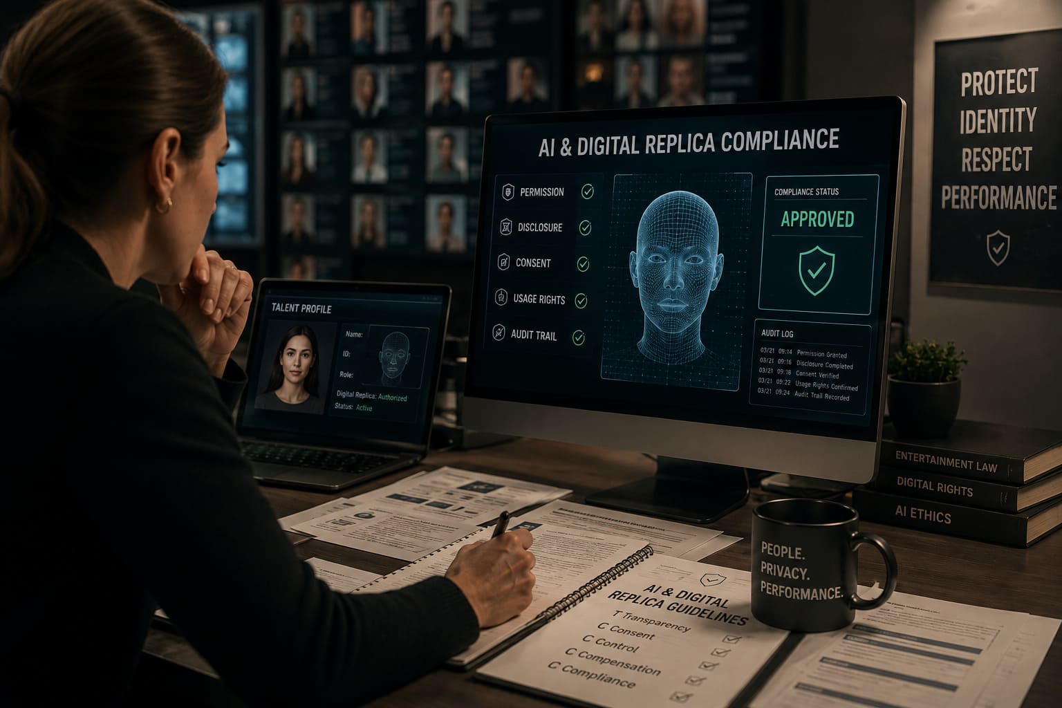 Frontline Guardians: Navigating AI & Digital Replica Compliance